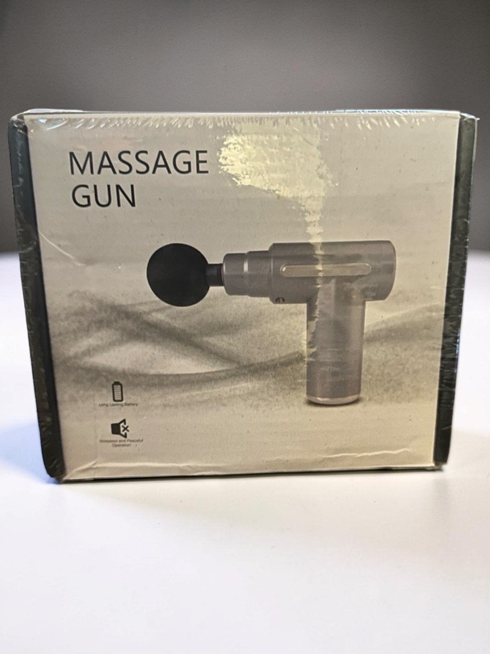 Portable Massage Gun with Black Ball Head - New